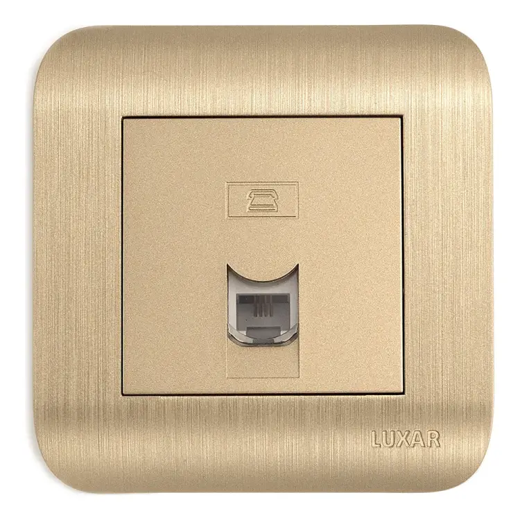 Телефонная розетка Luxar Deco 4606400620440