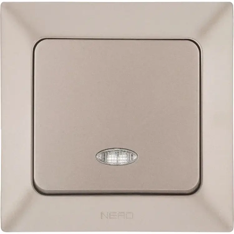 Одноклавишный выключатель NE-AD Aras 93-123-01I