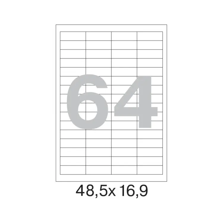 Самоклеящиеся этикетки ProMega label 73579