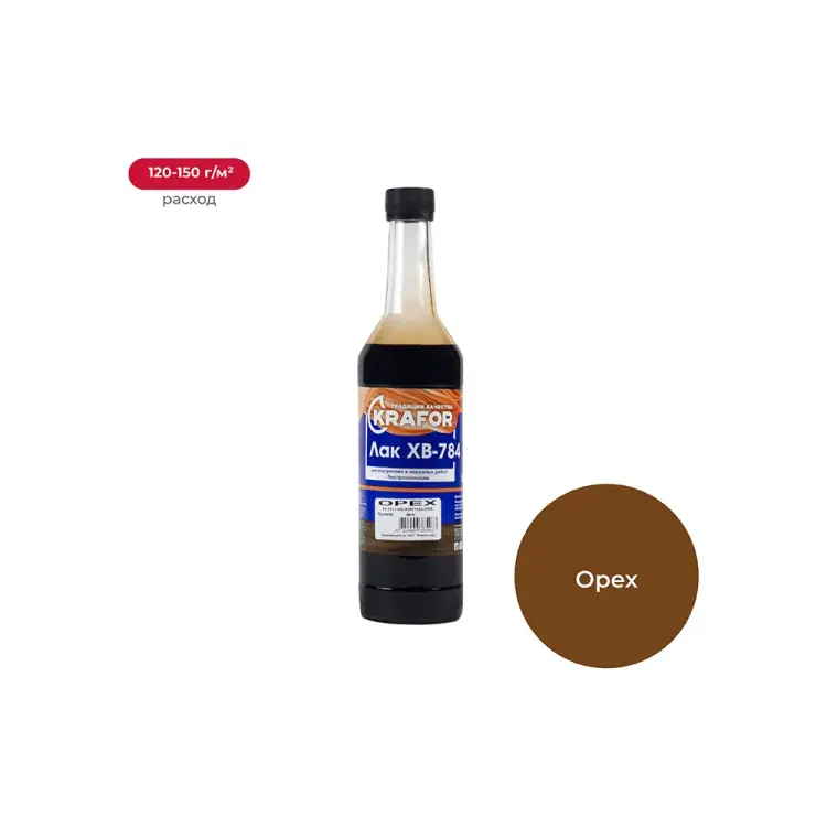 Лак KRAFOR ХВ-784 30743