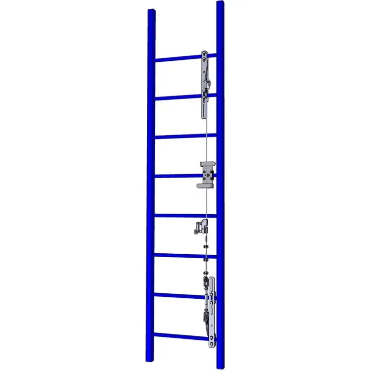 Стандартная вертикальная анкерная линия Alpsafe STAIR SR LINE-16