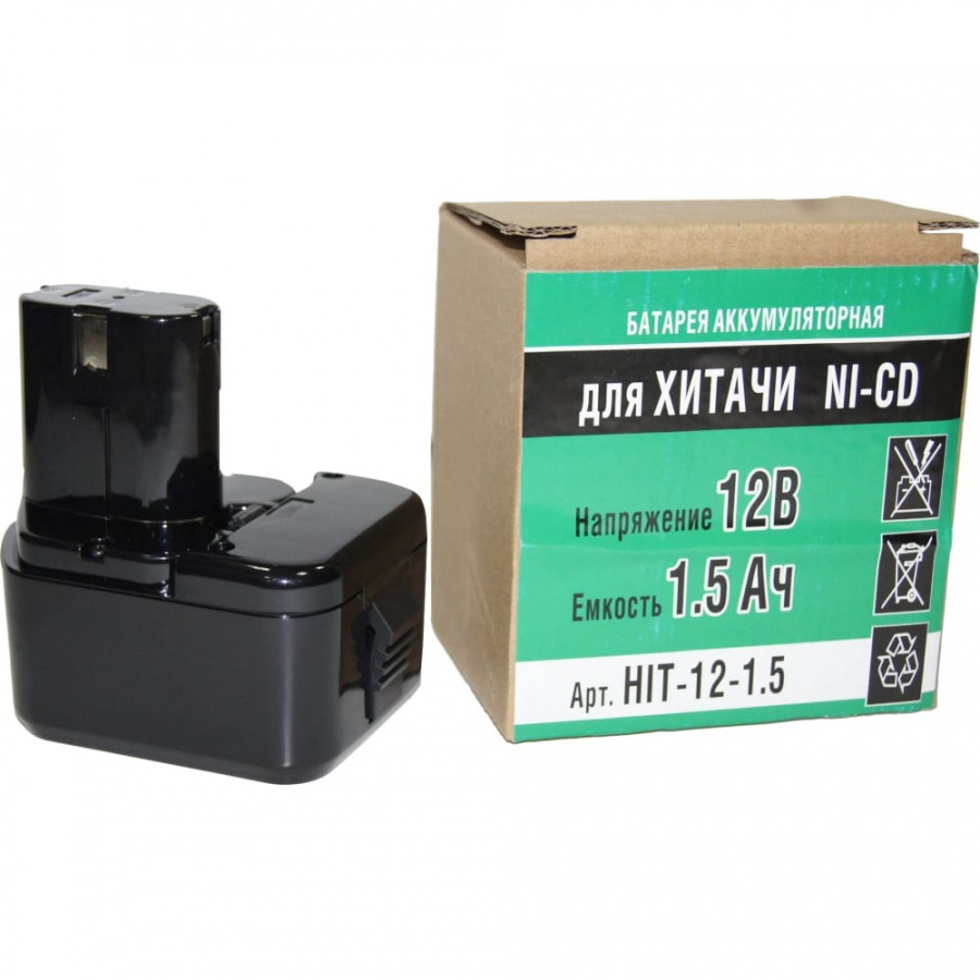 Аккумулятор для Hitachi DS12DVF3 P.I.T. Hit-12-1,5