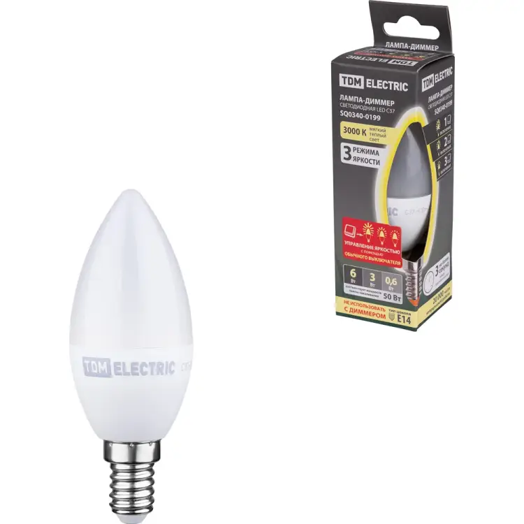Светодиодная лампа TDM ELECTRIC SQ0340-0199