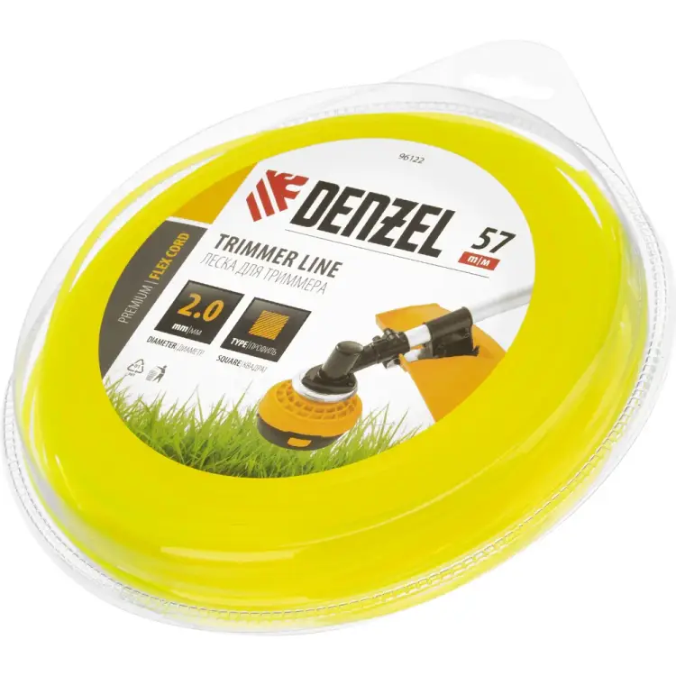 Леска для триммера Denzel FLEX CORD 96122