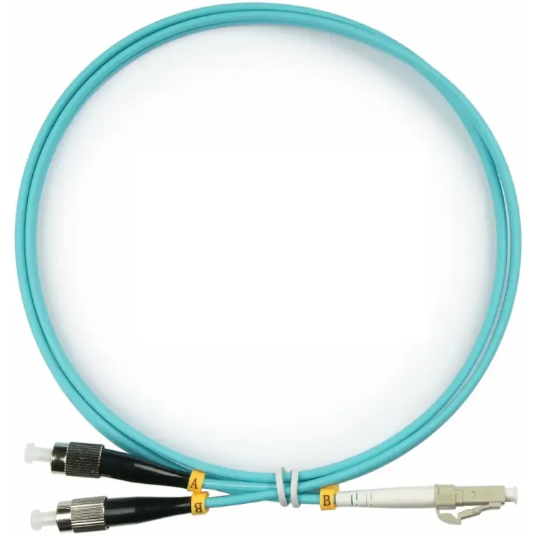 Дуплексный оптический патч-корд TopLan DPC-TOP-OM3-FC/P-LC/P-15