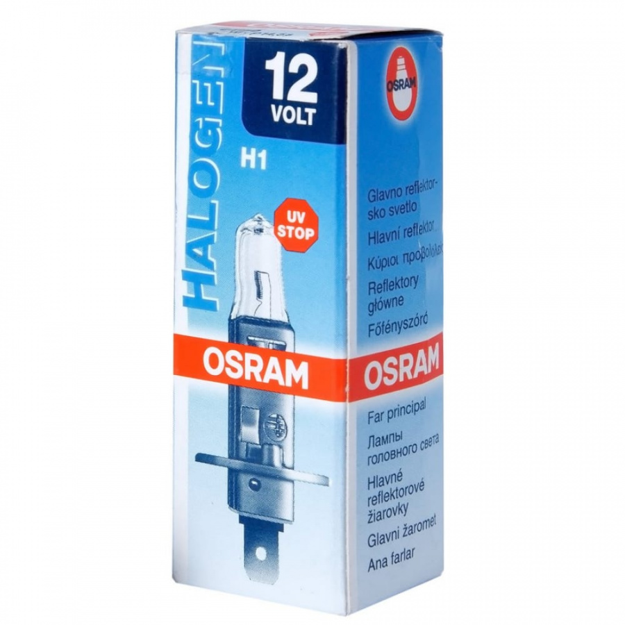 Автолампа Osram H1 55 P14.5s 12V /1/10/100 HIT