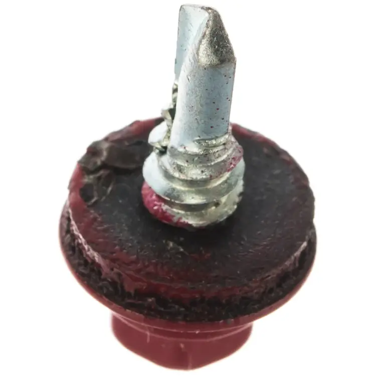 Кровельный саморез Стройметиз 5,5х19 RAL3003 красный рубин (300 шт.) 2120216