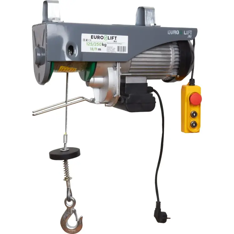 Электрическая стационарная лебедка EURO-LIFT PA-250 00016923