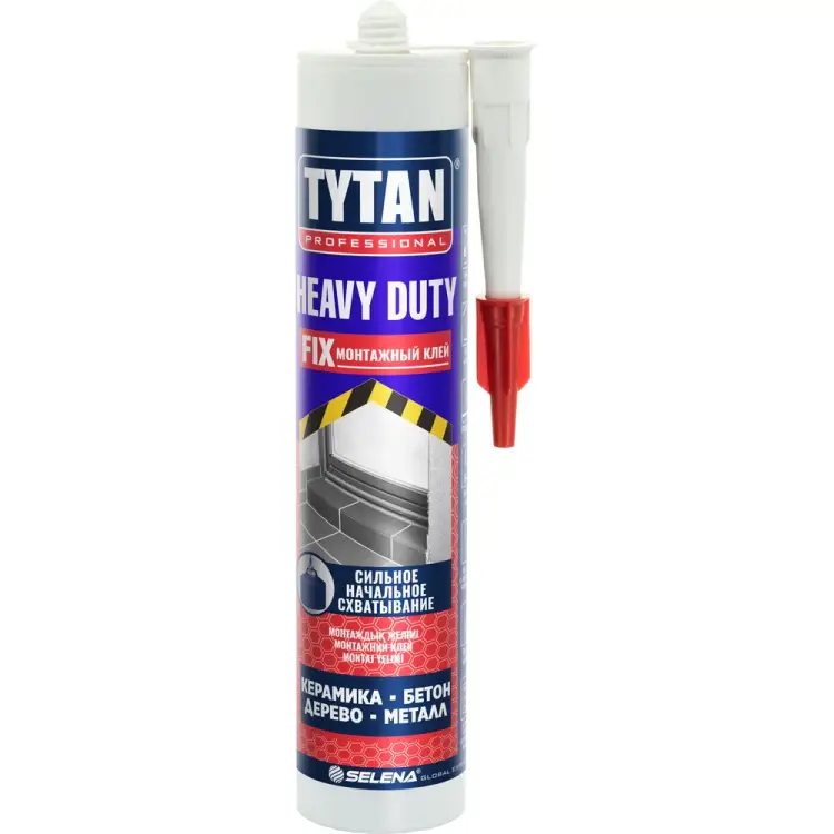 Монтажный каучуковый клей Tytan PROFESSIONAL HEAVY DUTY 62963