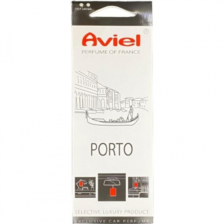 Картонный ароматизатор Aviel PORTO