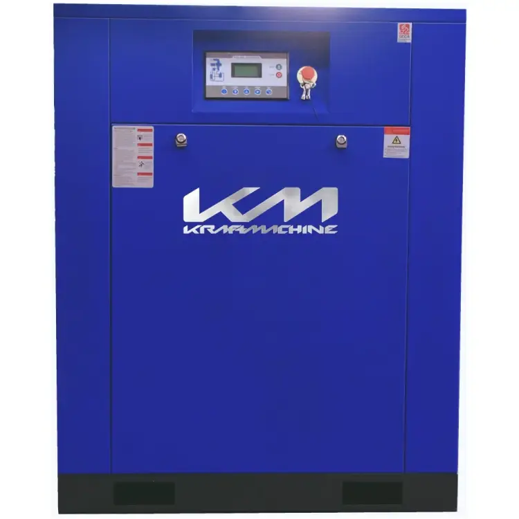 Винтовой электрический маслозаполненный компрессор KRAFTMACHINE KM30-8рВ АС KMMV0300800RC55JH