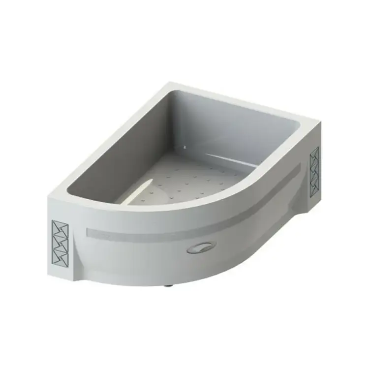 Высокий поддон к душевому углу Соул 2 Радомир 1-11-0-2-0-009