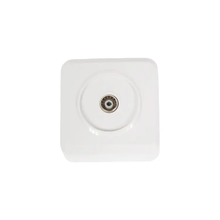 Одноместная телевизионная розетка Smartbuy Юпитер SBE-03w-S1-TV