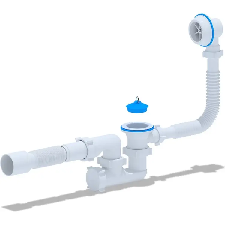 Плоский слив-перелив для ванны АНИ Пласт ЕМ701 025-0695