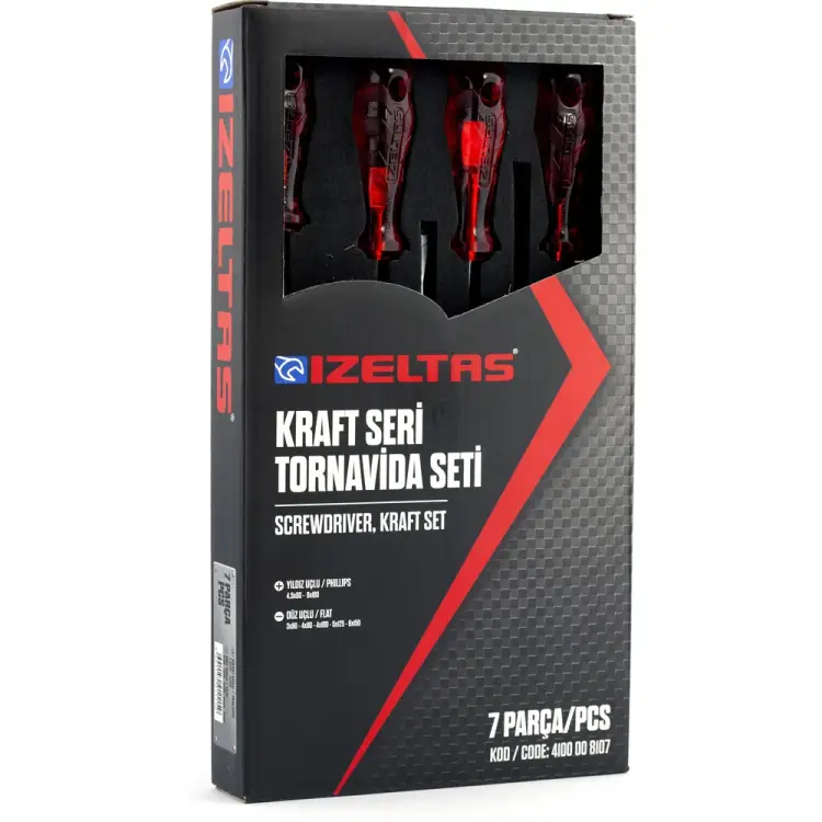 Набор отверток IZELTAS KRAFT 4100008107