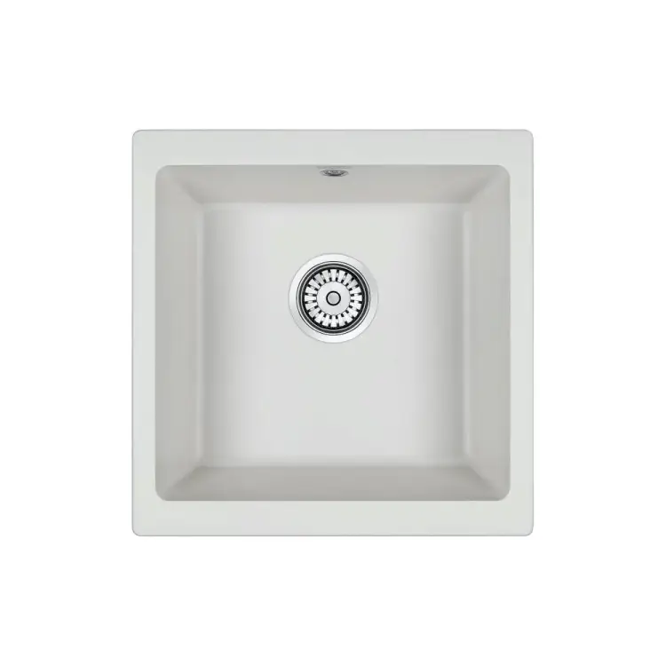 Кварцевая мойка Paulmark BRILON PM104546-WH Кварцевая мойка Paulmark BRILON PM104546-WH