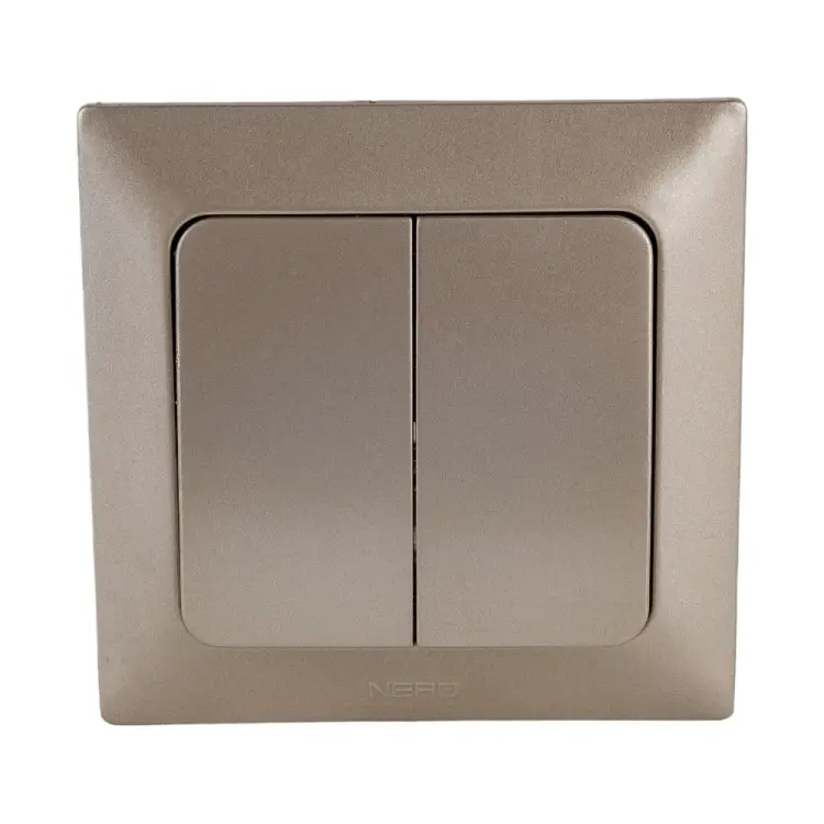 Двухклавишный выключатель NE-AD Aras 93-123-03