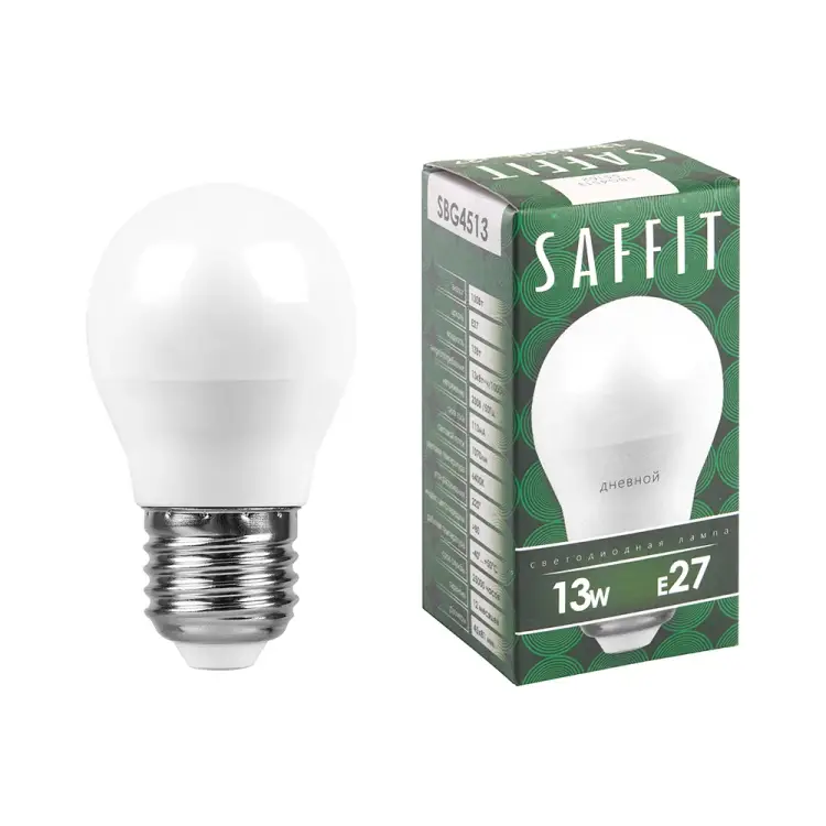 Светодиодная лампа SAFFIT SBG4513 55162