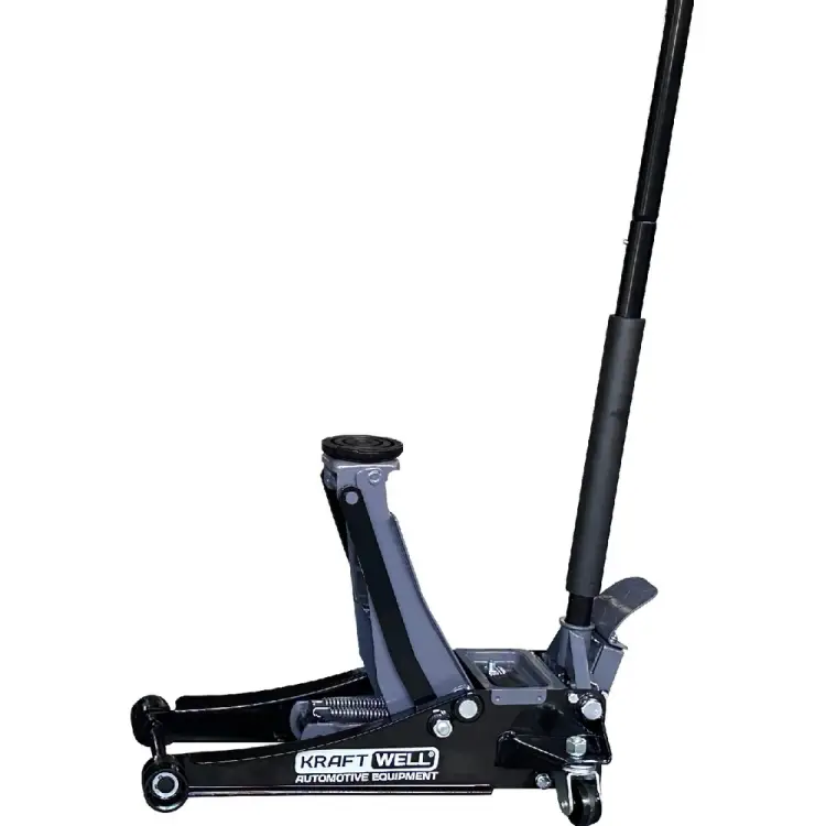 Подкатной гидравлический низкопрофильный домкрат KraftWell KRWFJ3FL