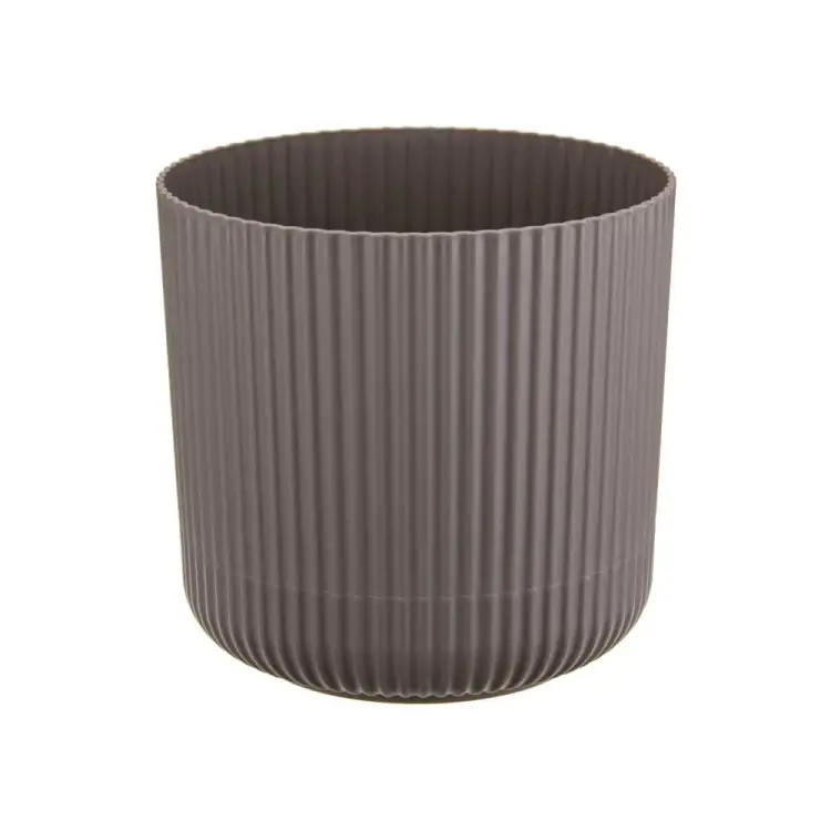 Кашпо IDEA ВЕЛЬВЕТ D160 мм, 2.5 л, с пристегнутым поддоном М 3181 французcкий М 3181 французcкий серый Кашпо IDEA ВЕЛЬВЕТ D160 мм, 2.5 л, с пристегнутым поддоном М 3181 французcкий М 3181 французcкий серый