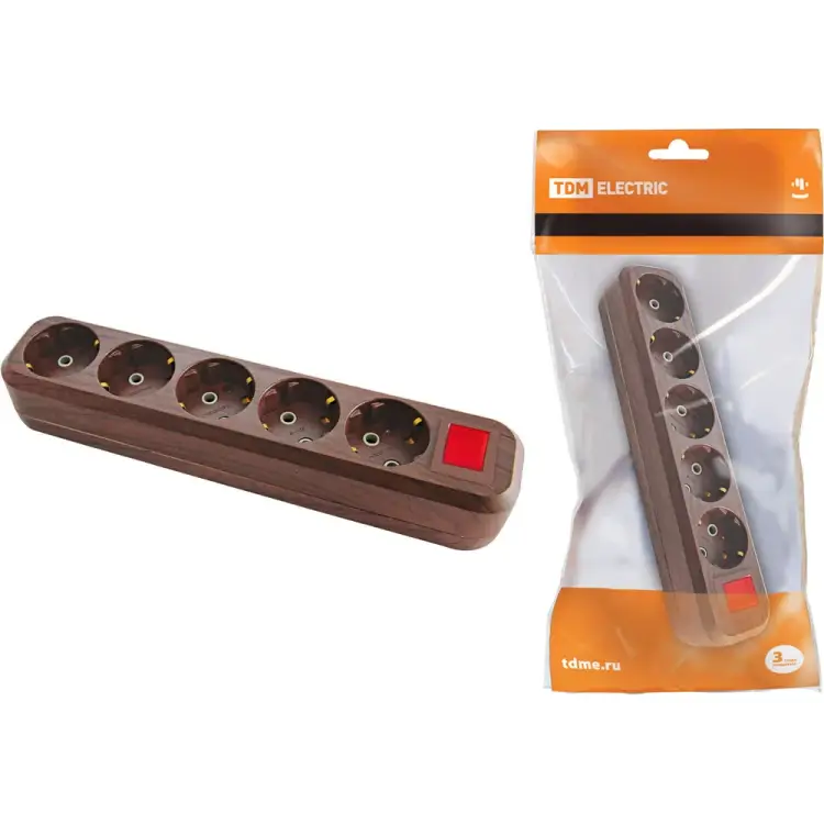 Розеточная колодка TDM ELECTRIC Эко SQ1806-0069 Розеточная колодка TDM ELECTRIC Эко SQ1806-0069