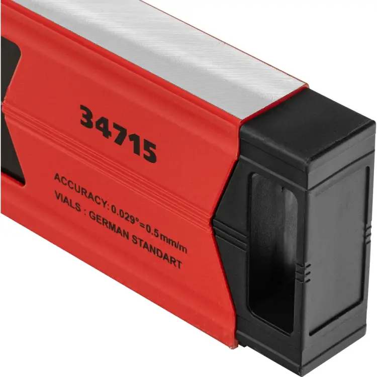 Магнитный фрезерованный алюминиевый уровень MATRIX 34715