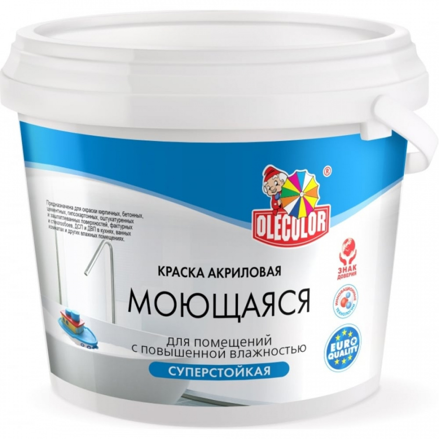 Моющаяся водно-дисперсионная краска Olecolor 4300006575