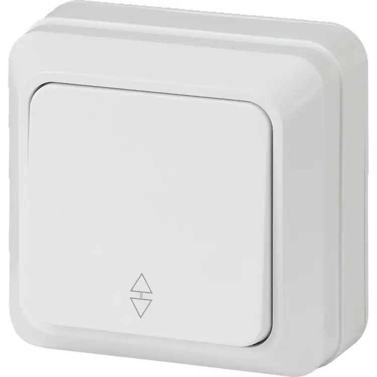 Одноклавишный переключатель Intro Quadro 2-103-01 Б0053749