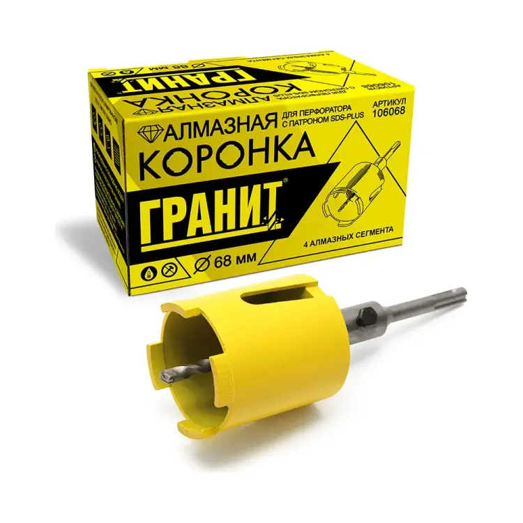 Алмазная коронка Гранит 106068
