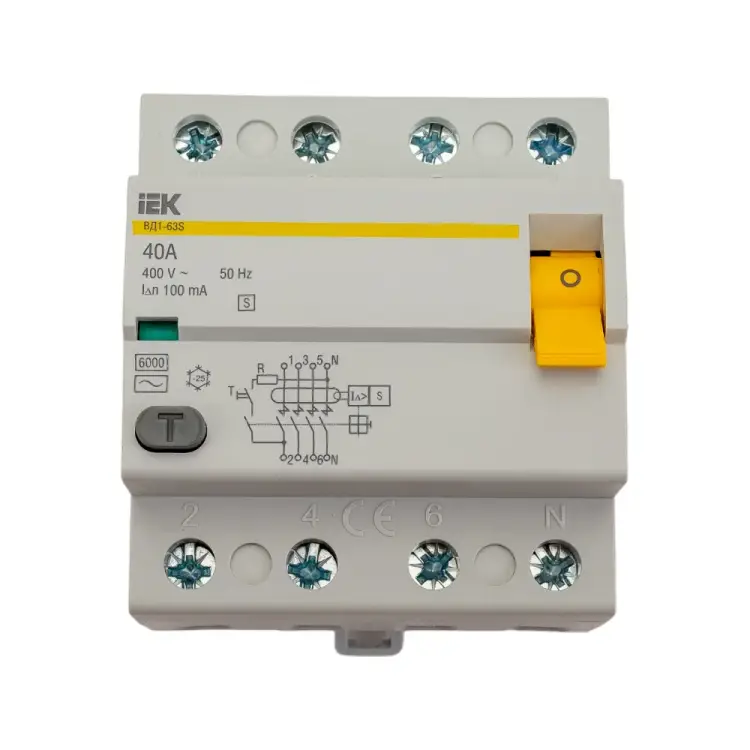 Устройство защитного отключения IEK ВД1-63S MDV12-4-040-100
