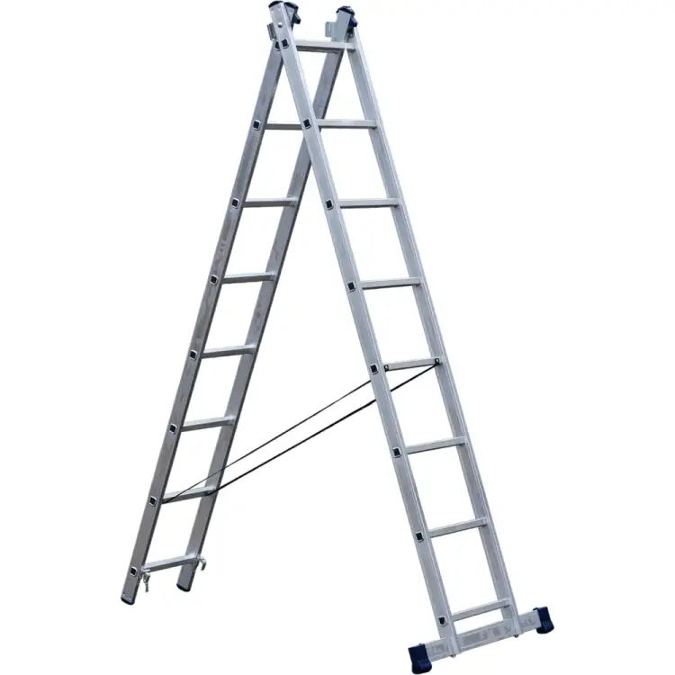 Универсальная двухсекционная лестница STAIRS AL208