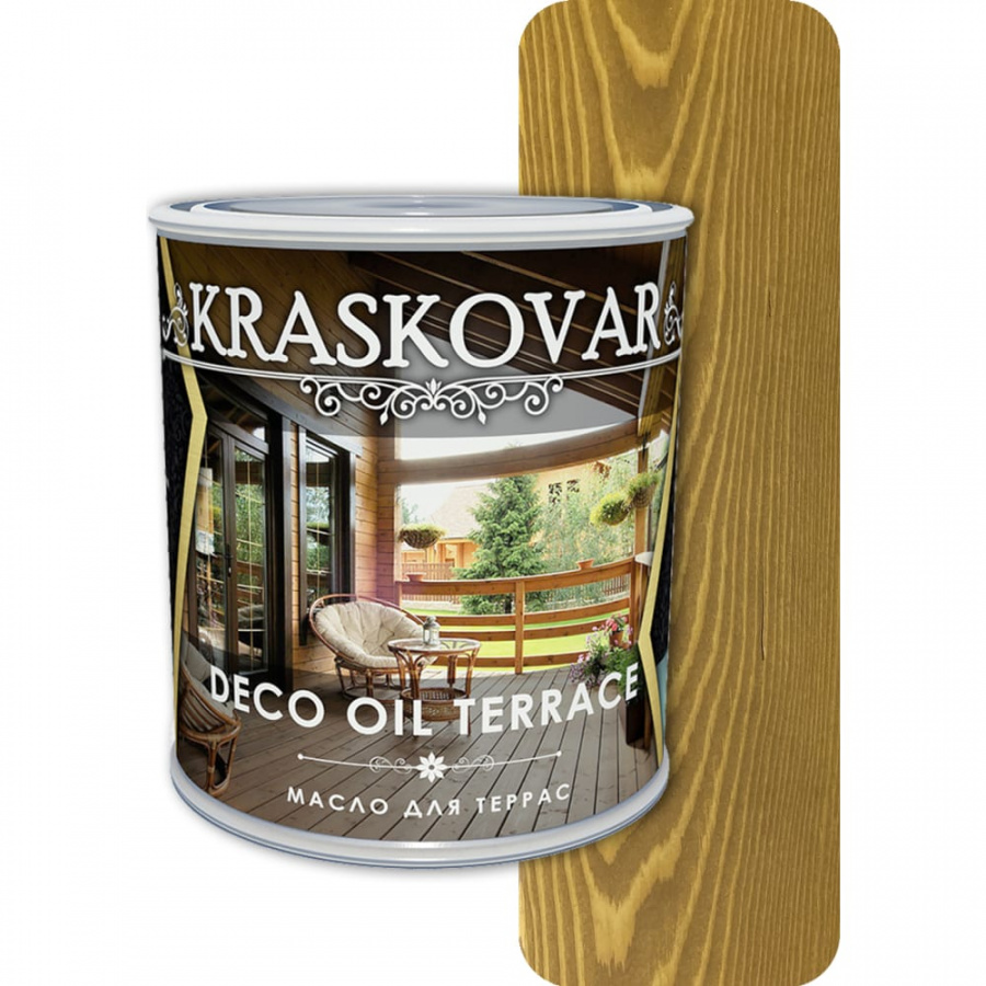 Масло для террас Kraskovar Deco Oil Terrace