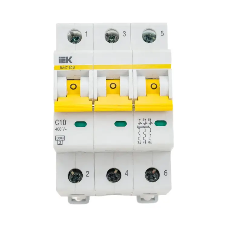 Автоматический выключатель IEK ВА47-60M MVA31-3-010-C