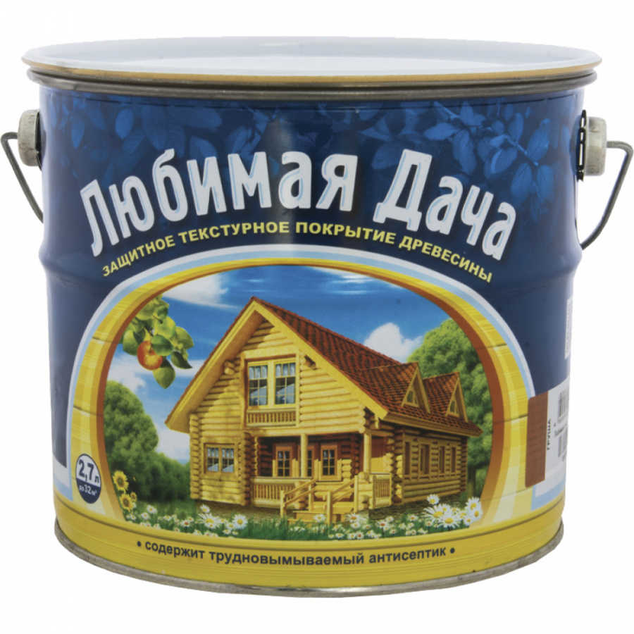 Защитно-декоративное покрытие для древесины Рогнеда Любимая Дача