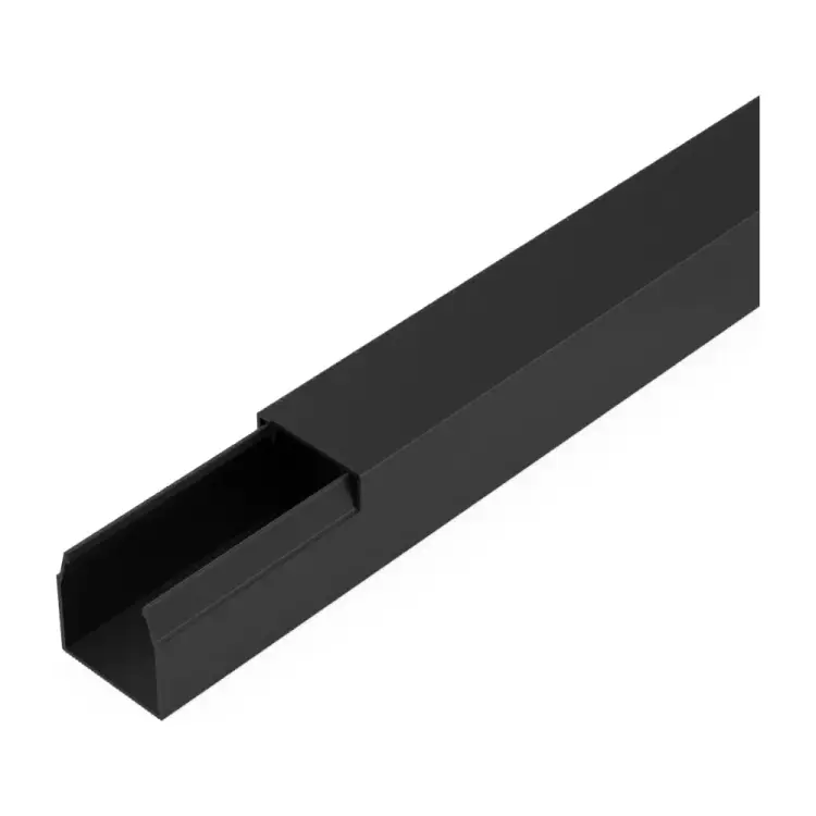 Кабель-канал Промрукав черный 2-й замок в п/э 16x16 2м PR03.0210