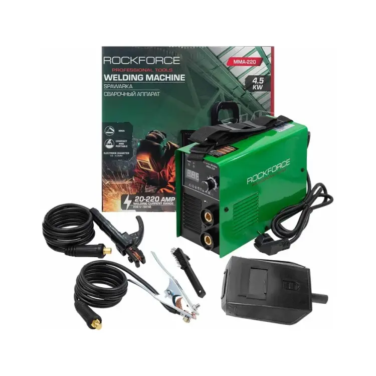 Сварочный аппарат Rockforce RF-MMA-220(58942) Сварочный аппарат Rockforce RF-MMA-220(58942)