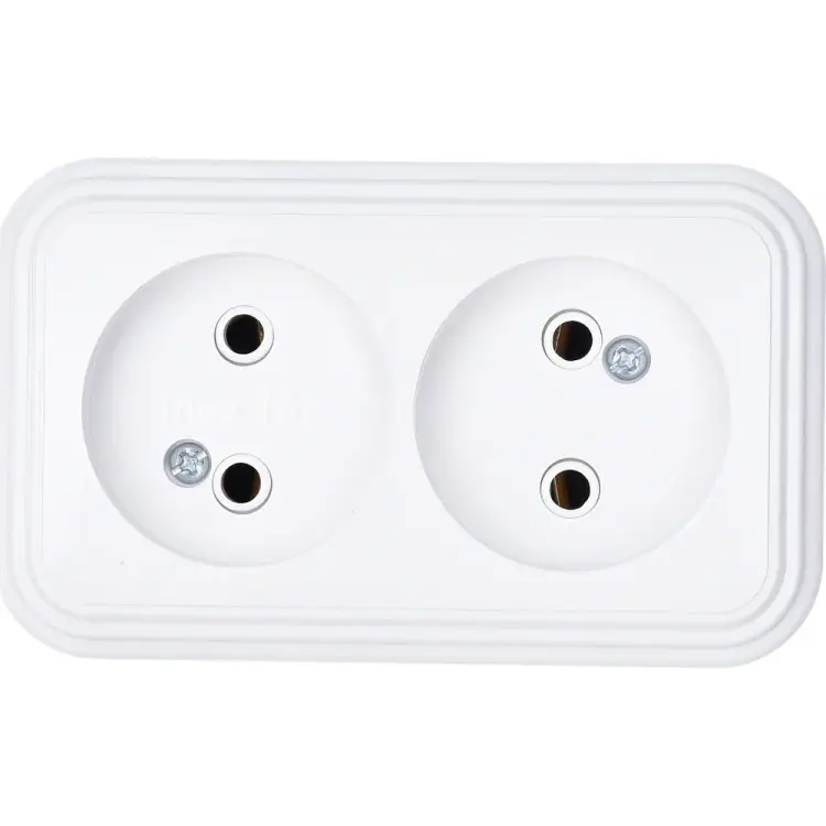 Двухместная розетка STEKKER PST16-30-20 39693