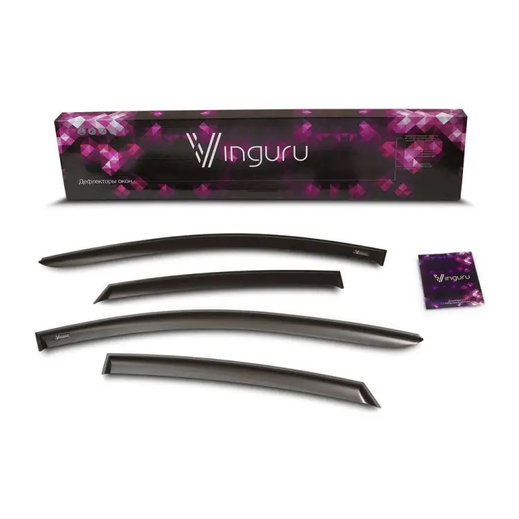 Дефлекторы окон Lada Vesta SW Cross 2017-н.в. vinguru AFV89017