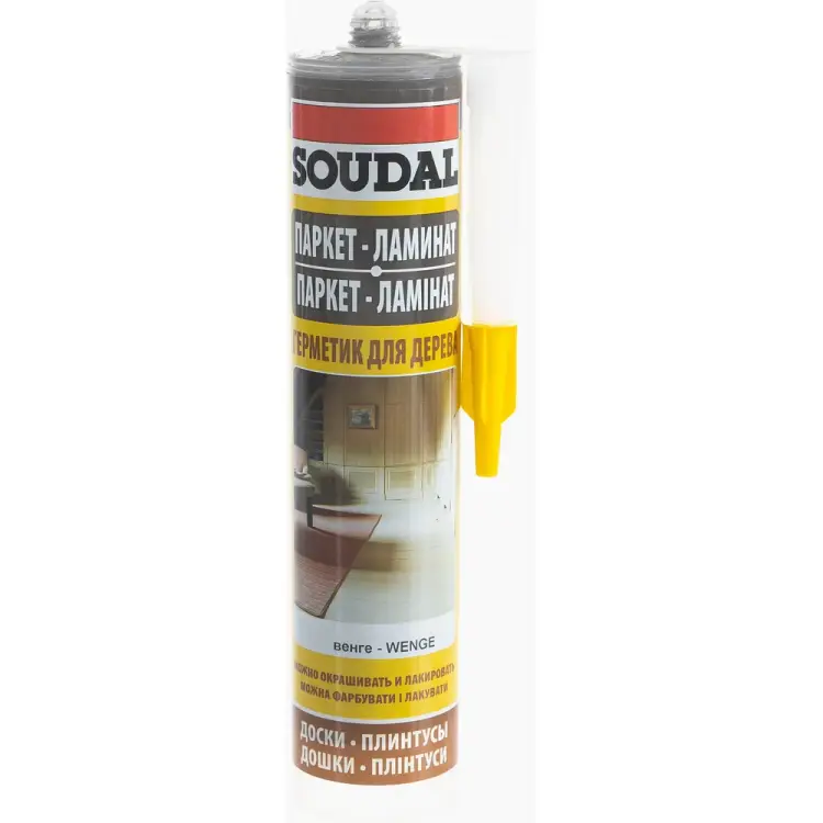 Паркетный акриловый герметик Soudal 131854