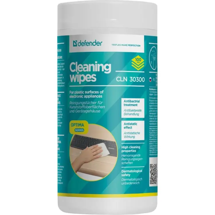 Салфетки для поверхностей Defender CLN 30300 Optima 30300