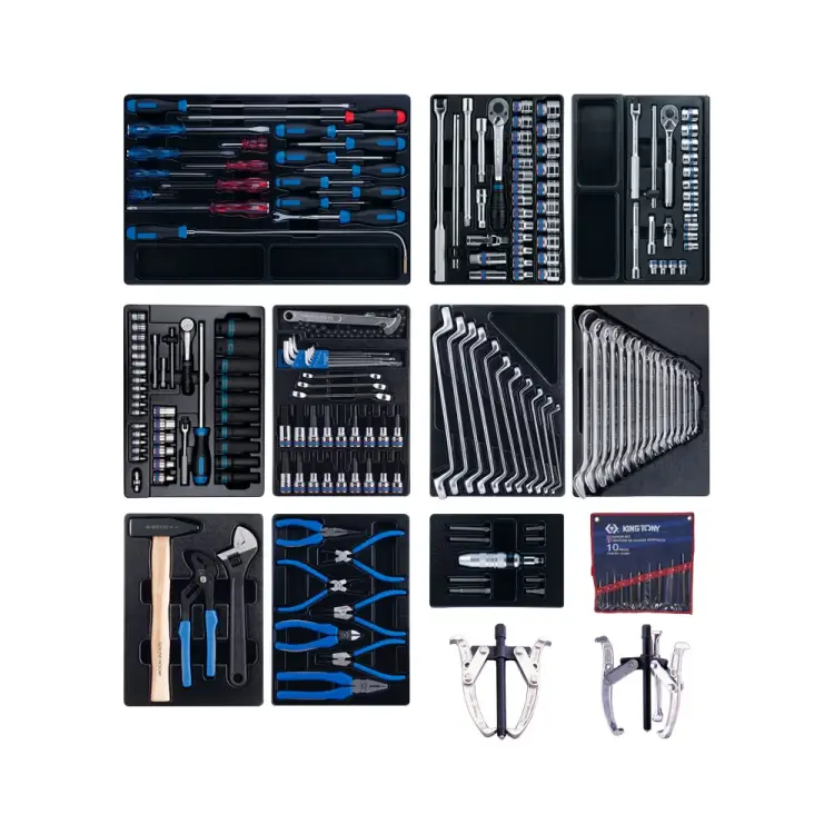 Набор инструментов для тележки KING TONY 946-100MRD-MT