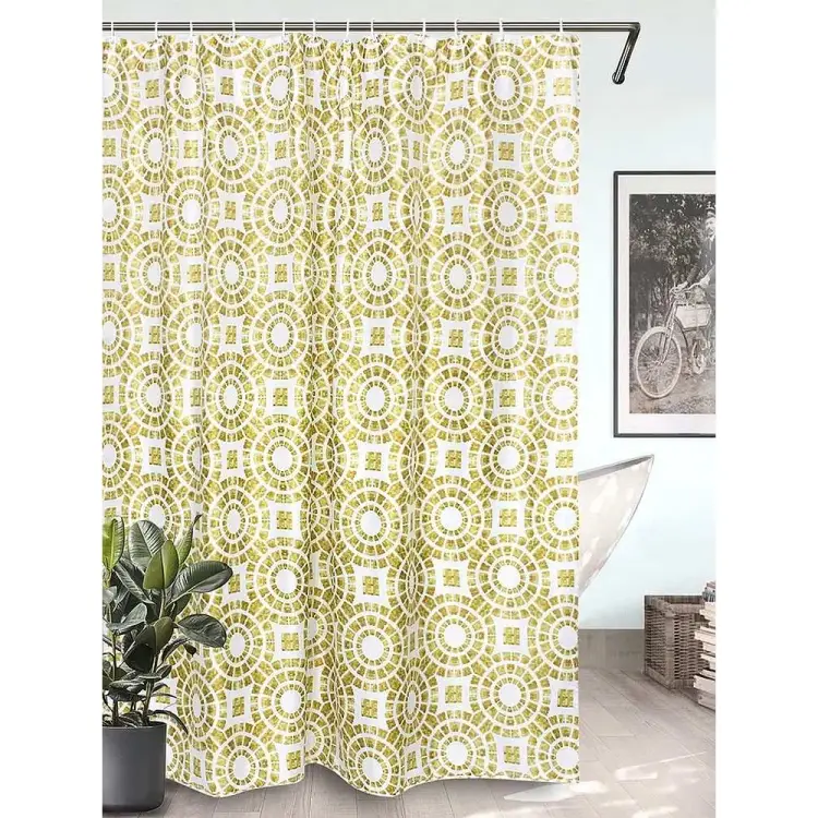 Штора для ванной Bath Plus Circle Beige ch15120