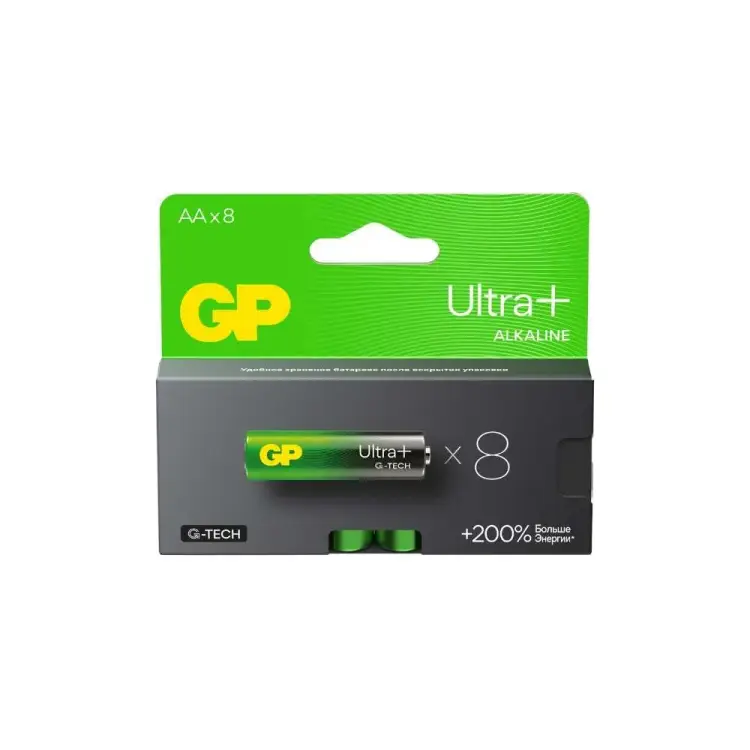 Щелочные батарейки GP Ultra Plus Alkalin 614