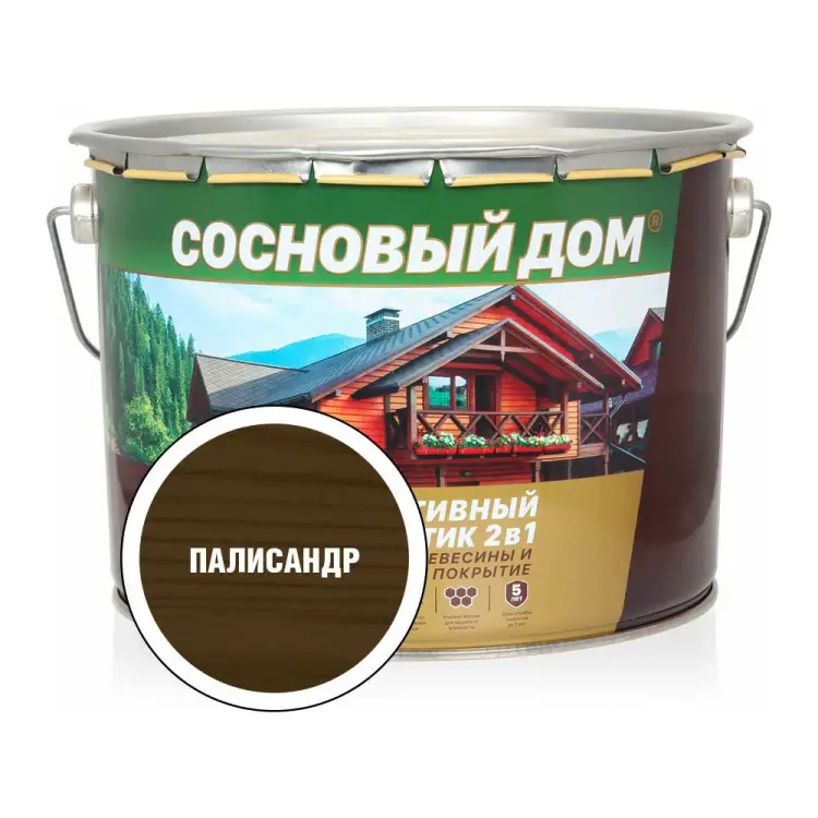 Декоративно-защитный состав для древесины ЗАО Декарт Сосновый дом 29541