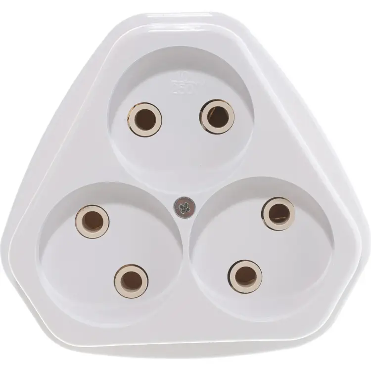 Трехместная розетка Кунцево-Электро РА10-387 5920