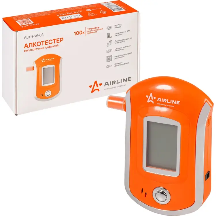 Алкотестер Airline ALK-HW-03 Алкотестер Airline ALK-HW-03