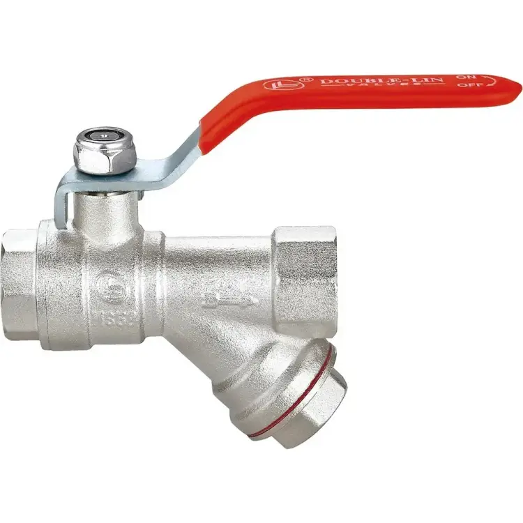 Латунный резьбовой шаровой кран DOUBLE-LIN LL1067 (1")