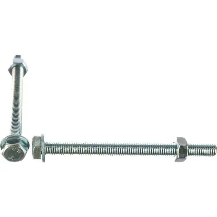 Оцинкованный шестигранный болт Tech-Krep М8х100 DIN933 (2 шт.) 112725