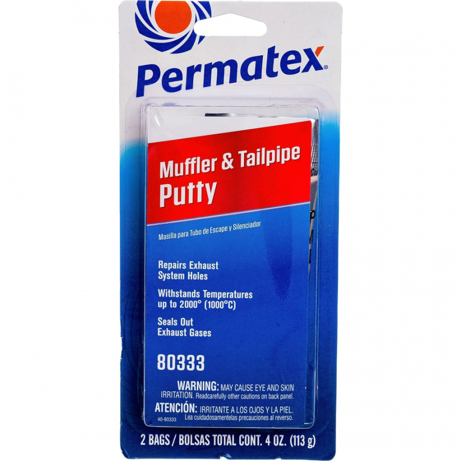 Высокотемпературный герметик глушителя и выхлопной трубы PERMATEX МР-1