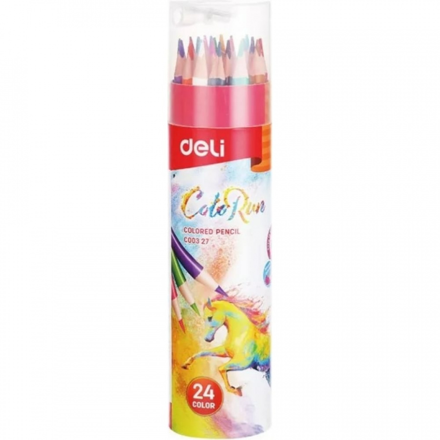 Цветные карандаши DELI EC00327 ColoRun